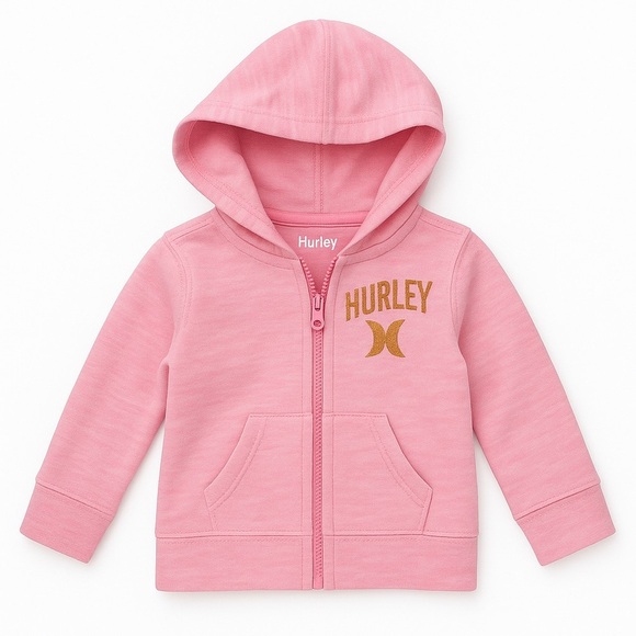Hurley Other - Pink Hurley Baby Hoodie